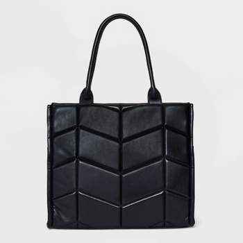 Large Boxy Tote Handbag - A New Day™