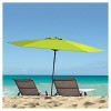 CorLiving 7.5'x7.5' UV and Wind Resistant Beach/Patio Umbrella - 2 of 4