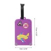 Unique Bargains Aircraft Luggage Tag 1 Pc - 2 of 4