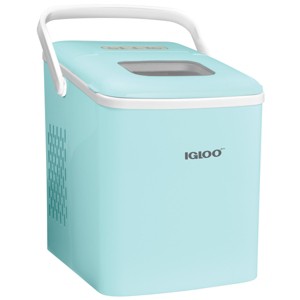 Igloo 26-Pound Automatic Self-Cleaning Portable Countertop Ice Maker Machine With Handle - 1 of 4