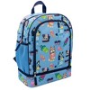 Bluey & Bingo 2 -in-1 kids Backpack, 16" School Bag with Insulated Pocket & Bento Box for Boys & Girls, Blue - 2 of 4