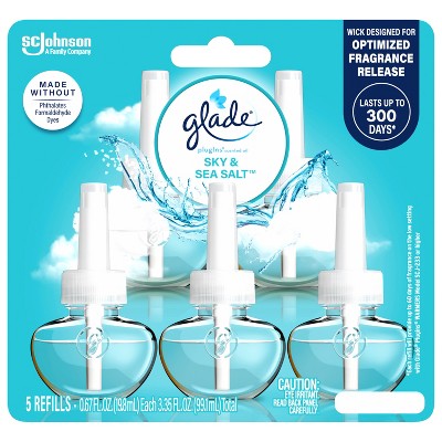 Glade PlugIns Scented Oil Refills, Sky & Sea Salt - Thumbnail 2