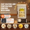 VEVOR Commercial Food Warmer Display, 5-Tier Food Steamer Bun Warmer Machine, 86℉~230℉ Temperature Control, Stainless Steel Steamed Buns Warmer - 3 of 4