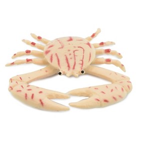 Collectible Wildlife Gifts | Crab, Purple Globe Crab, Rubber, Crustaceans, Realistic, Hand Painted,  Figurine,  Gift,        2"     F939 B157 - 1 of 4