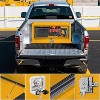 Truck Bed Toolbox Underbody Truck Box Black Steel Under Truck Toolbox with Lock,Waterproof Heavy Duty Tool Box Storage Organizer Chest - 2 of 4