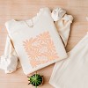 Simply Sage Market Sunny Days Ahead Daisies Lightweight Garment Dyed Sweatshirt - 3 of 4