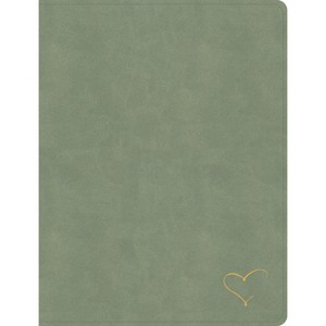 CSB Notetaking Bible, Revive Our Hearts Edition, Sage Suedesoft Leathertouch - by  Csb Bibles by Holman (Leather Bound) - 1 of 1