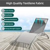 SKRAN Outdoor Patio Recliner Chairs Lounge with Adjustable Backrest and Removable Pillow for Indoor,Outdoor - 4 of 4
