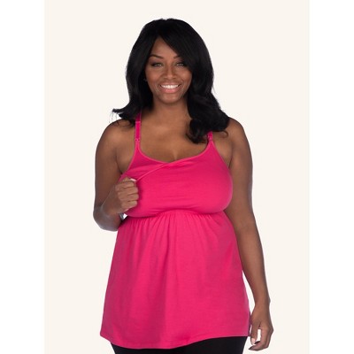 Leading Lady Lace-Back Maternity to Nursing Tank