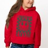 The Juniper Shop Christmas Cutie Checkered Toddler Graphic Hoodie - 2 of 3