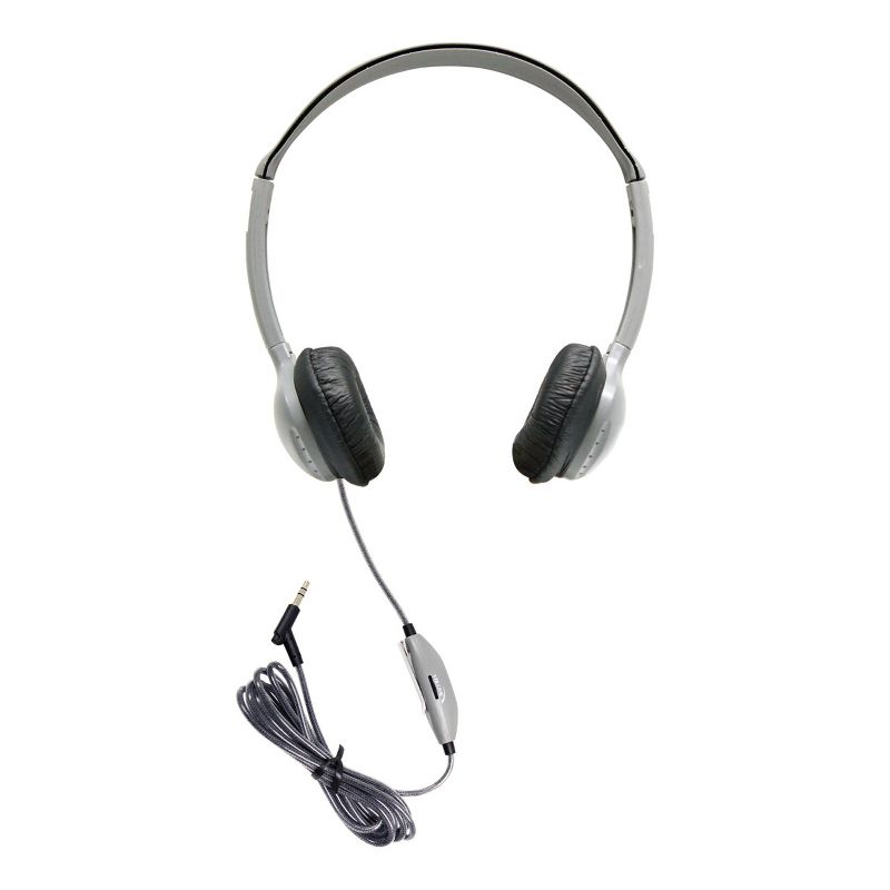 HamiltonBuhl Personal Stereo/Mono Headphones with leatherette Ear Cushions, with Volume Control, 3 of 4