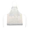 Unique Bargains Christmas Aprons Linen Black Red Green White Brown 21.65"x26.77" 1 Pcs - 4 of 4