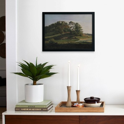 12" x 16" Black Framed Nature Screen Print Wall Art