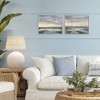 Stupell Industries Sunlit Sea Expanse 2pc Framed Giclee Art Set, Gray, 14" x 11" - 2 of 4