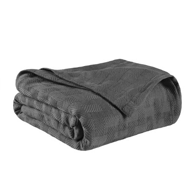 Basketweave All-Season Bedding Cotton Blanket Bedding Set by Blue Nile Mills