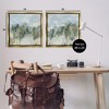Stupell Industries Abstract Brushed Landscape Black Framed Floater Canvas Wall Art - 3 of 4