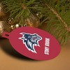Stony Brook University Seawolves Logo Aluminum Holiday Christmas Tree Ornament - 4 of 4
