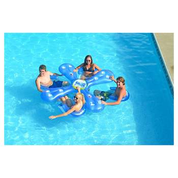 RAVE Sports Ahh-Qua Bar Pool Float - Blue/White