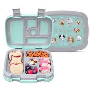 Bentgo Kids' Prints Leak-Proof, 5-Compartment Bento-Style Lunch