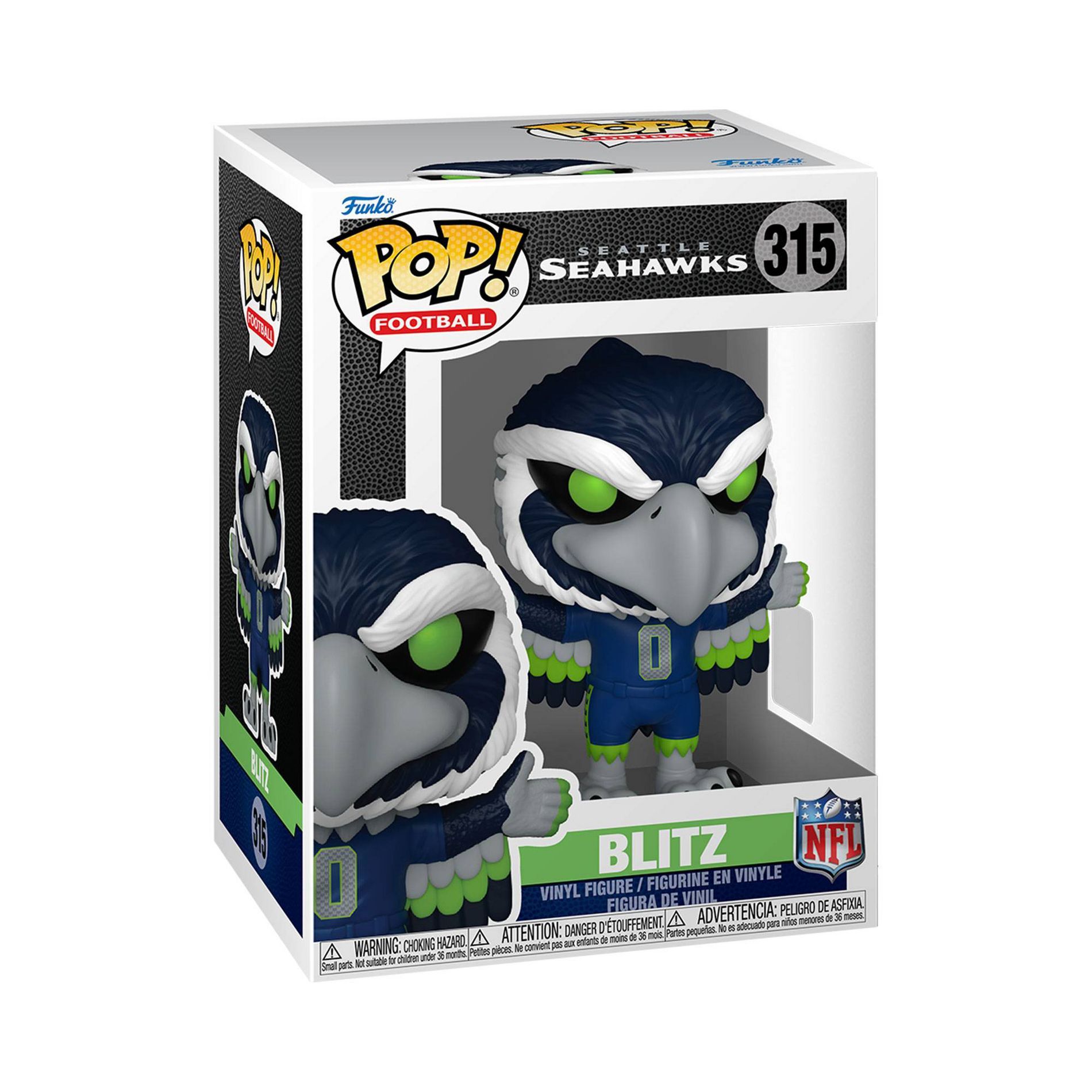 Funko POP! NFL: Seattle Seahawks - Blitz