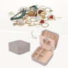 REGALWOVEN Women's Mini Modern Portable PU Leather Jewelry Box - 2 of 4