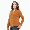 Old Ranch Brands Women's Bryce V-Neck Top - 4 of 4