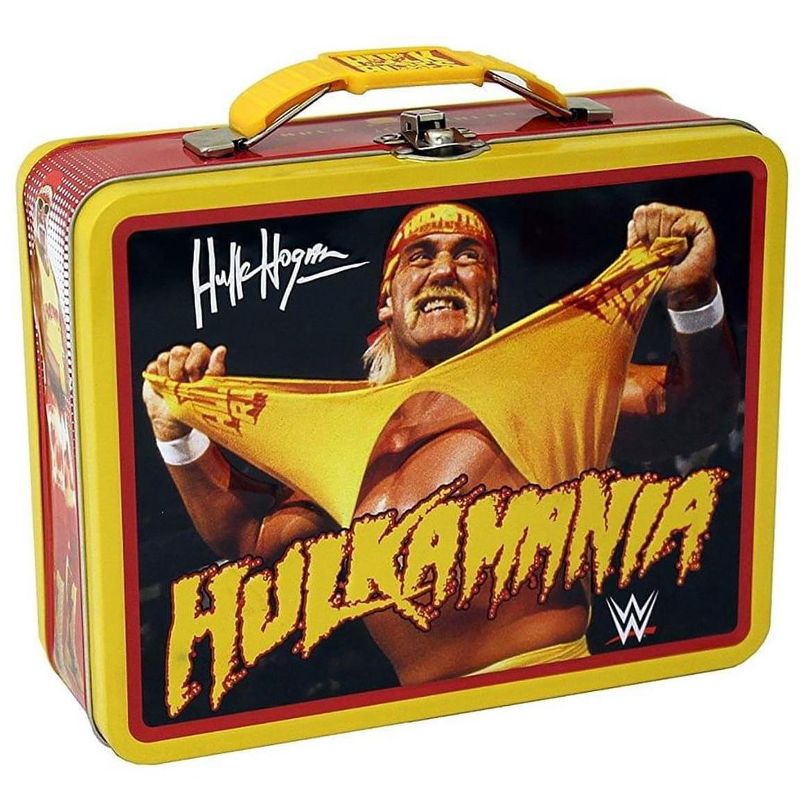 The Tin Box Company WWE Hulk Hogan Tin Lunch Box, 1 of 2