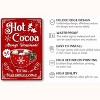 Lomsoe Hot Cocoa Metal Christmas Wall Art 8x12 Inch, Kitchen & Party Decor, Christmas Gift, Christmas Decor - 2 of 4