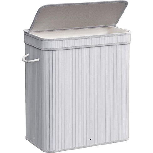 Songmics 26 Gallons Laundry Hamper With Lid Gray : Target