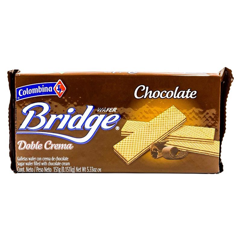 Colombina Bridge Chocolate Wafers - 5.33oz, 1 of 2
