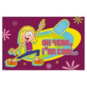 Trends International Disney Lizzie McGuire (2001) - Oh Yeah, I’m Cool. Framed Wall Poster Prints - 1 of 4