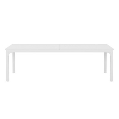 Vynxaria Large Rectangle Dining Table, Modern Kitchen Dinner Table for Family Gatherings, Dining Room Furniture