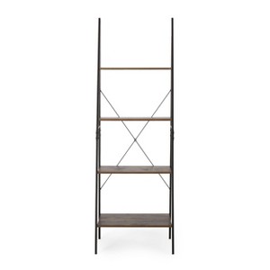 71.5" Newnan Modern Industrial 4 Shelf Etagere Ladder Bookcase - Christopher Knight Home - 1 of 4