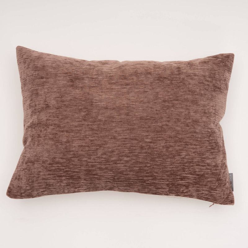 Oversize Dainty Chenille to Linen Reverse Throw Pillow - Evergrace, 1 of 11
