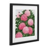 Stupell Industries Pink Hydrangea Impressions Framed Print Under Glass - 2 of 4