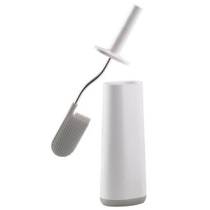 Joseph Joseph 70515 Bathroom Flex Smart Toilet Brush With Holder, Grey/White - 1 of 1