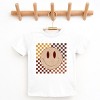 The Juniper Shop Fall Checkered Smiley Kids Short Sleeve Tee - 3 of 4