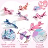 Joyfy 28 Packs Valentines Day Foam Airplanes With Cards  for School Class Exchange Toys Gifts Kid's Gift - 4 of 4