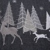 11.5"x18.5" Indoor Christmas Forest Scene Rectangular Throw Pillow - Pillow Perfect - 3 of 4