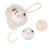 Unique Bargains Bathroom Cartoon Bath Shower Loofah Sponge 4.13"x4.53" Beige 1 Pc - 3 of 4