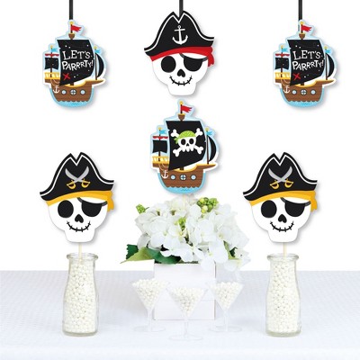 Big Dot Of Happiness Pirate Ship Adventures - Skull Birthday Party Diy  Decorations - Clothespin Garland Banner - 44 Pieces : Target