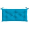 vidaXL Garden Bench Cushion Light Blue 39.4"x19.7"x2.8" Oxford Fabric - 4 of 4
