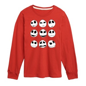 Boys' - Disney - The Nightmare Before Christmas Long Sleeve Graphic T-Shirt - 1 of 4