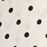 Cream/Black Polka Dots