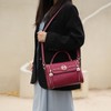 MKF Collection Sabrina Women's Vegan Leather Shoulder satchel Handbag by Mia K - 3 of 4