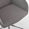 Maliang Adjustable Accent Chair, Ergonomic Swivel Chair, Backrest Seat, Suit for Long Sitting - 3 of 4