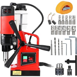 1.6" Boring Magnetic Drill Press 1300W 2922lbf/13000N Drilling Machine 810 RPM - 1 of 4