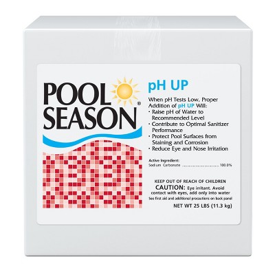 Pool Season pH Up ( 2 / 5 / 25 LBS )