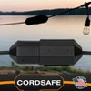 CordSafe Extension Cord Plug Protector – Weather-Resistant Cover for Outdoor Safety, Fits Standard Cords, Made in USA - 3 of 4