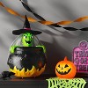 18" Rising Witch Cauldron Halloween Decorative Prop Black - Hyde and EEK! Boutique™ - 2 of 3